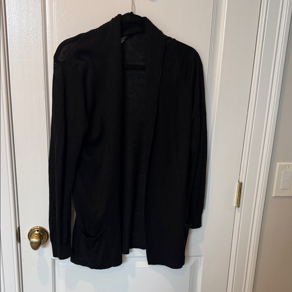 Banana Republic Black Cardigan Sweater